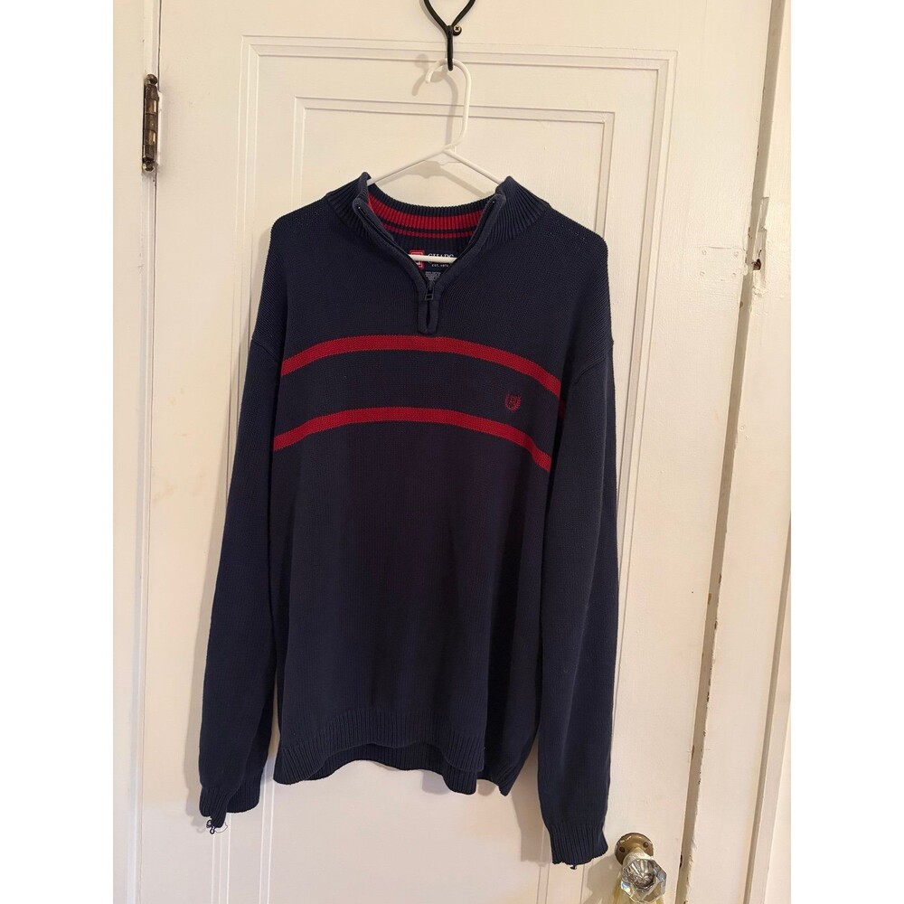 90s Chaps men’s Quarter Zip Pullover